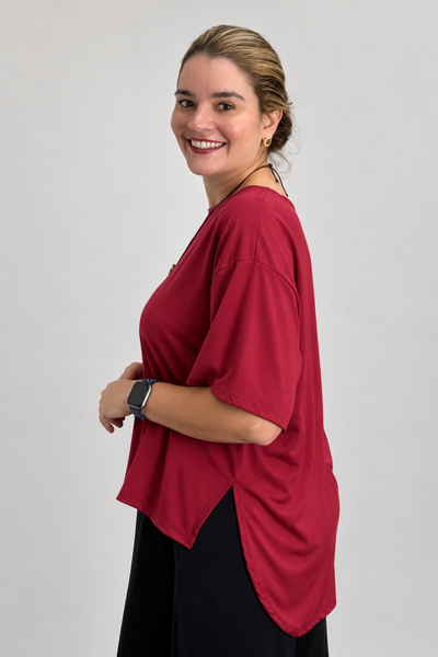 Blusa Big Clássica Estilo Urbana Lyon em malha Confort