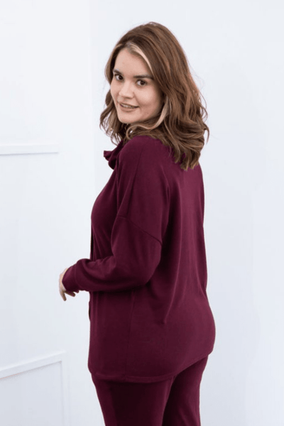 Blusa Vânia - Manga Longa com Gola Boba - Naguirre Shop