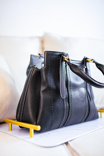 Bolsa Média com Divisórias e Zíper Amalfi - Naguirre Shop