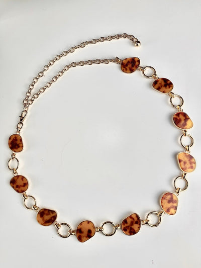 Cinto de Correntes Orgânico Madre Pérola - Naguirre Shop