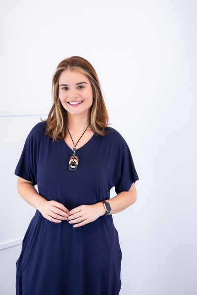 Vestido Alicia Signature – Mullet em Viscolycra com Manga Japonesa - Naguirre Shop