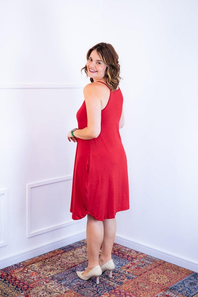 Vestido Lótus - Midi de Alcinhas em Viscolycra - Naguirre Shop