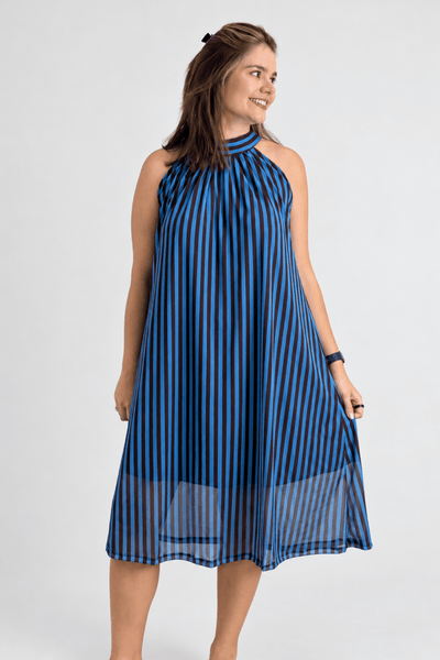 Vestido Saint Tropez Midi Frente Única - Estilo Riviera Francesa em Tule