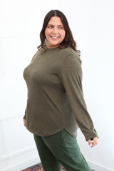 Blusa Bariloche em Lãzinha com Gola Redonda