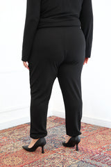 Calça Noruega em Lãzinha Modelagem Jogger