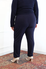 Calça Noruega em Lãzinha Modelagem Jogger