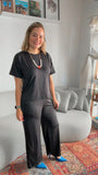 Calça Pantalona Malha Confort Martina
