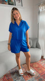 Conjunto Salvador - Bermudinha e Blusa em Viscolinho