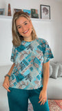 Blusa Gola Redonda Malha Fria Paola BF