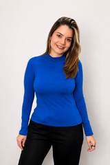 Blusa Donna - Manga longa com Golinha