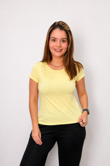 Blusa Carolina em Viscolycra  - Baby Look