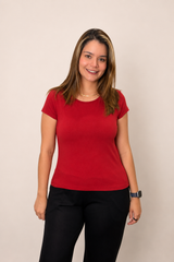 Blusa Carolina em Viscolycra  - Baby Look