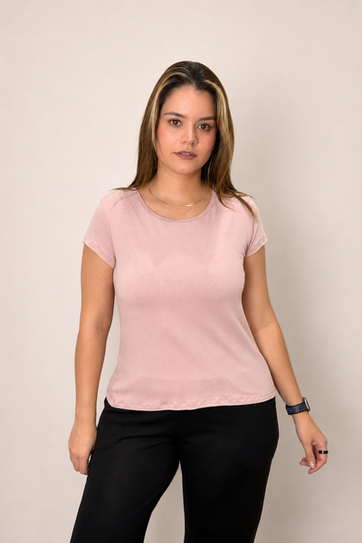 Blusa Carolina em Viscolycra  - Baby Look