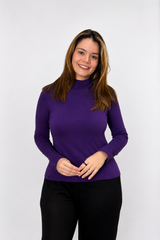 Blusa Donna - Manga longa com Golinha
