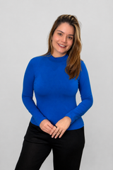 Blusa Donna - Manga longa com Golinha