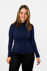 Blusa Donna - Manga longa com Golinha