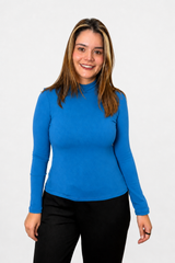 Blusa Donna - Manga longa com Golinha