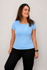 Blusa Carolina em Viscolycra  - Baby Look