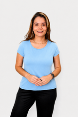 Blusa Carolina em Viscolycra  - Baby Look