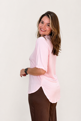 Blusa Assimétrica em Malha Confort Tóquio