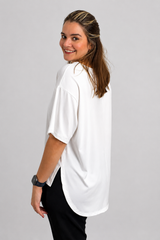 Blusa Big Clássica Estilo Urbana Lyon em malha Confort