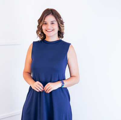 Vestido Emily -  Regata de Amarrar nas Costas em Malha Confort