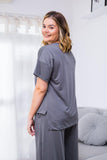Blusa Gola Redonda Malha Confort Paola
