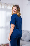 Blusa Gola Redonda Malha Confort Paola