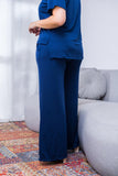 Calça Pantalona Malha Confort Martina