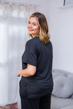 Blusa Gola Redonda Malha Confort Paola