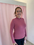 Blusa Donna - Manga longa com Golinha