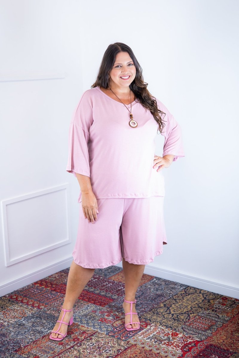 Bata Julieta - Decote V em Viscolycra - Naguirre Shop