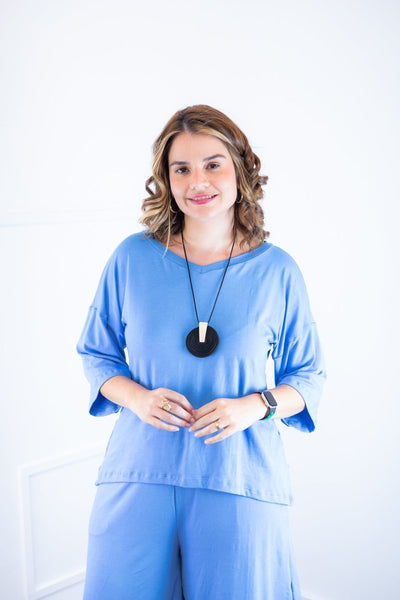 Bata Julieta - Decote V em Viscolycra - Naguirre Shop