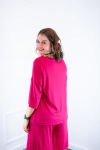 Bata Julieta - Decote V em Viscolycra - Naguirre Shop