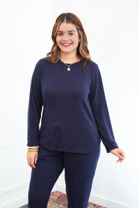 Blusa Bariloche em Lãzinha com Gola Redonda - Naguirre Shop