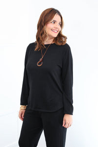 Blusa Bariloche em Lãzinha com Gola Redonda - Naguirre Shop