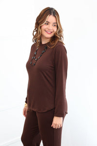 Blusa Bariloche em Lãzinha com Gola Redonda - Naguirre Shop