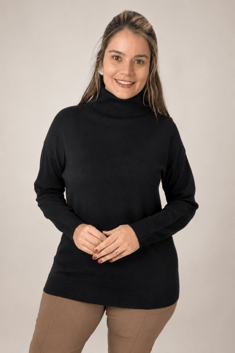 Blusa Cacharrel Golinha em Modal Premium - Naguirre Shop