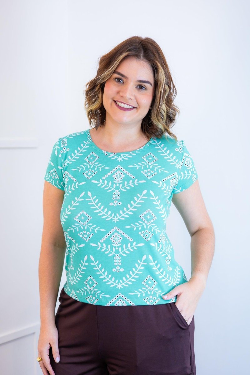 Blusa Carolina - Baby Look - Naguirre Shop