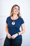 Blusa Carolina - Baby Look - Naguirre Shop