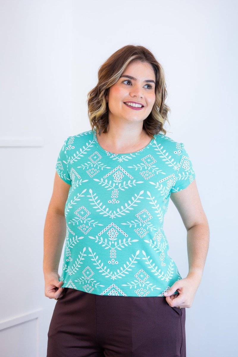 Blusa Carolina - Baby Look - Naguirre Shop