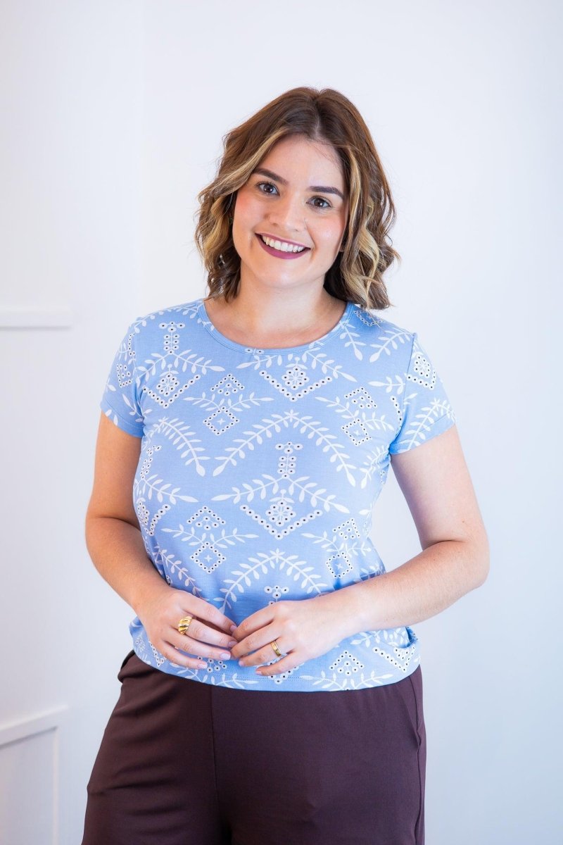 Blusa Carolina - Baby Look - Naguirre Shop
