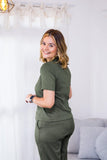 Blusa Claudia - Malha Canelada - Naguirre Shop