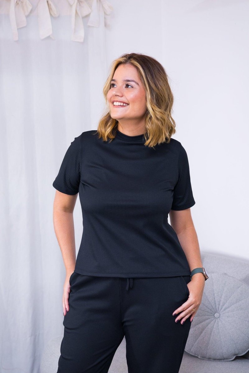 Blusa Claudia - Malha Canelada - Naguirre Shop