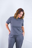 Blusa Claudia - Malha Canelada - Naguirre Shop