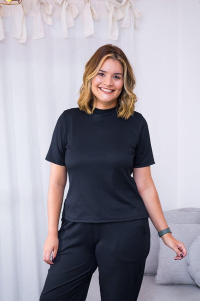 Blusa Claudia - Malha Canelada - Naguirre Shop