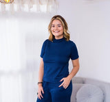 Blusa Claudia - Malha Canelada - Naguirre Shop