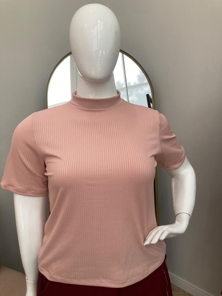 Blusa Claudia - Malha Canelada - Naguirre Shop
