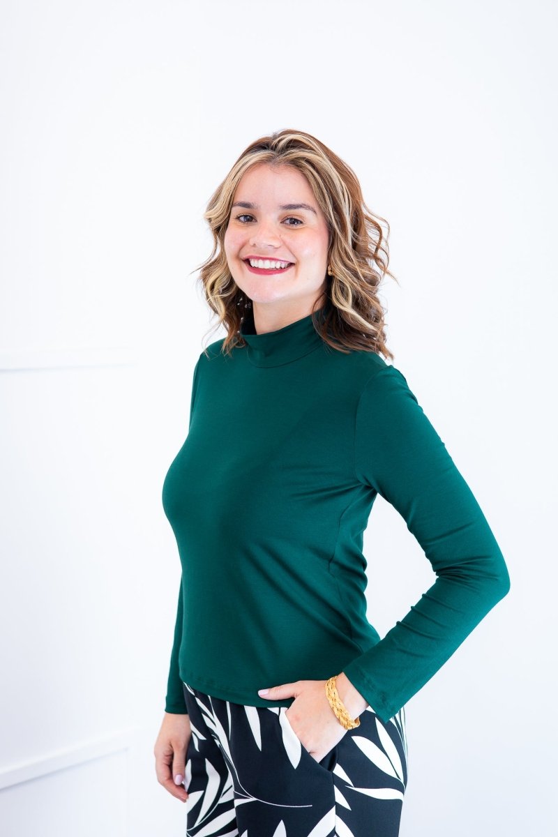 Blusa Donna - Manga longa com Golinha - Naguirre Shop