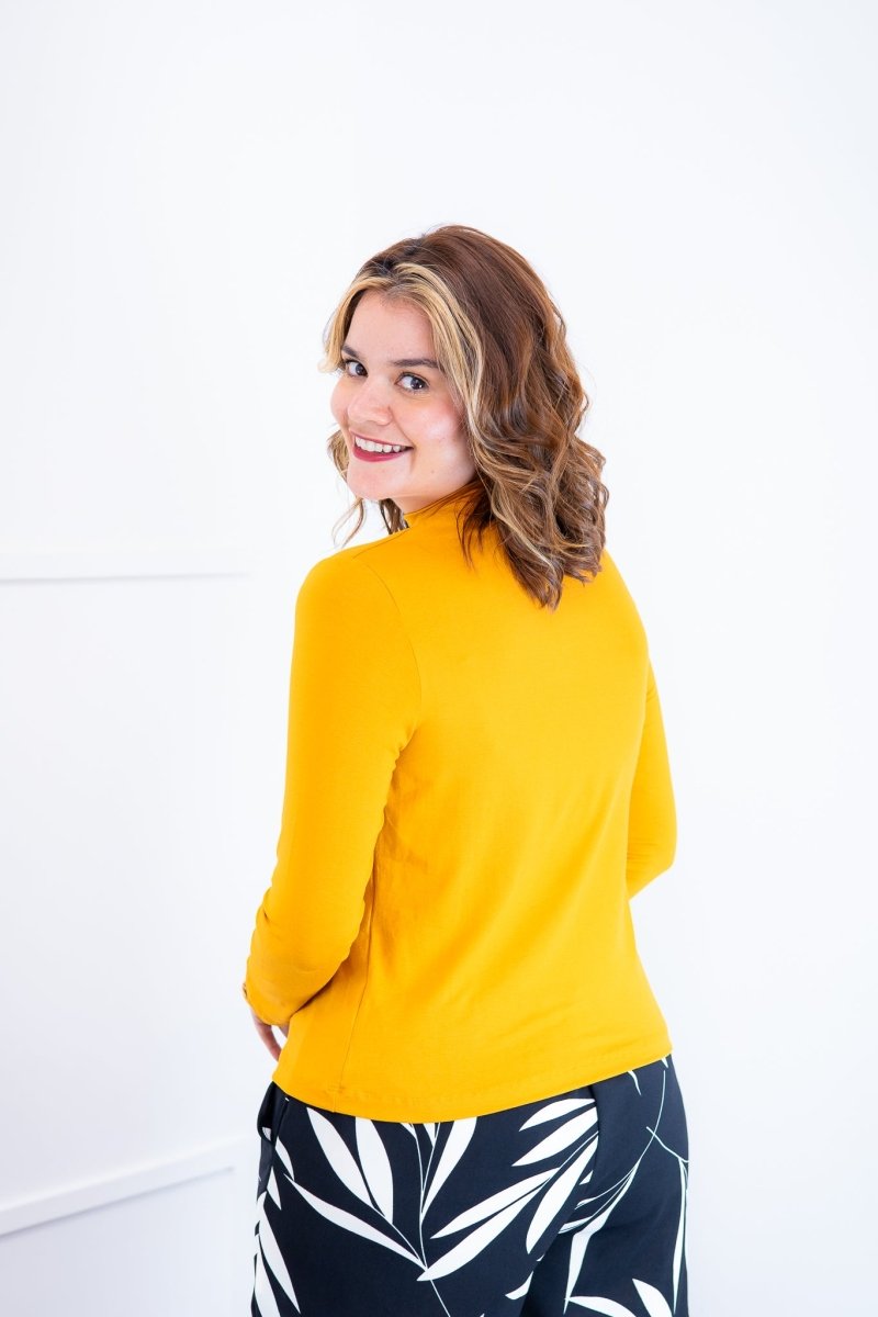 Blusa Donna - Manga longa com Golinha - Naguirre Shop